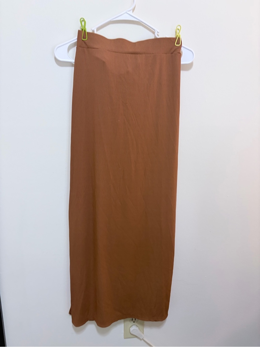 Two Ribbed Maxi Skirts - Picture 2 of 5